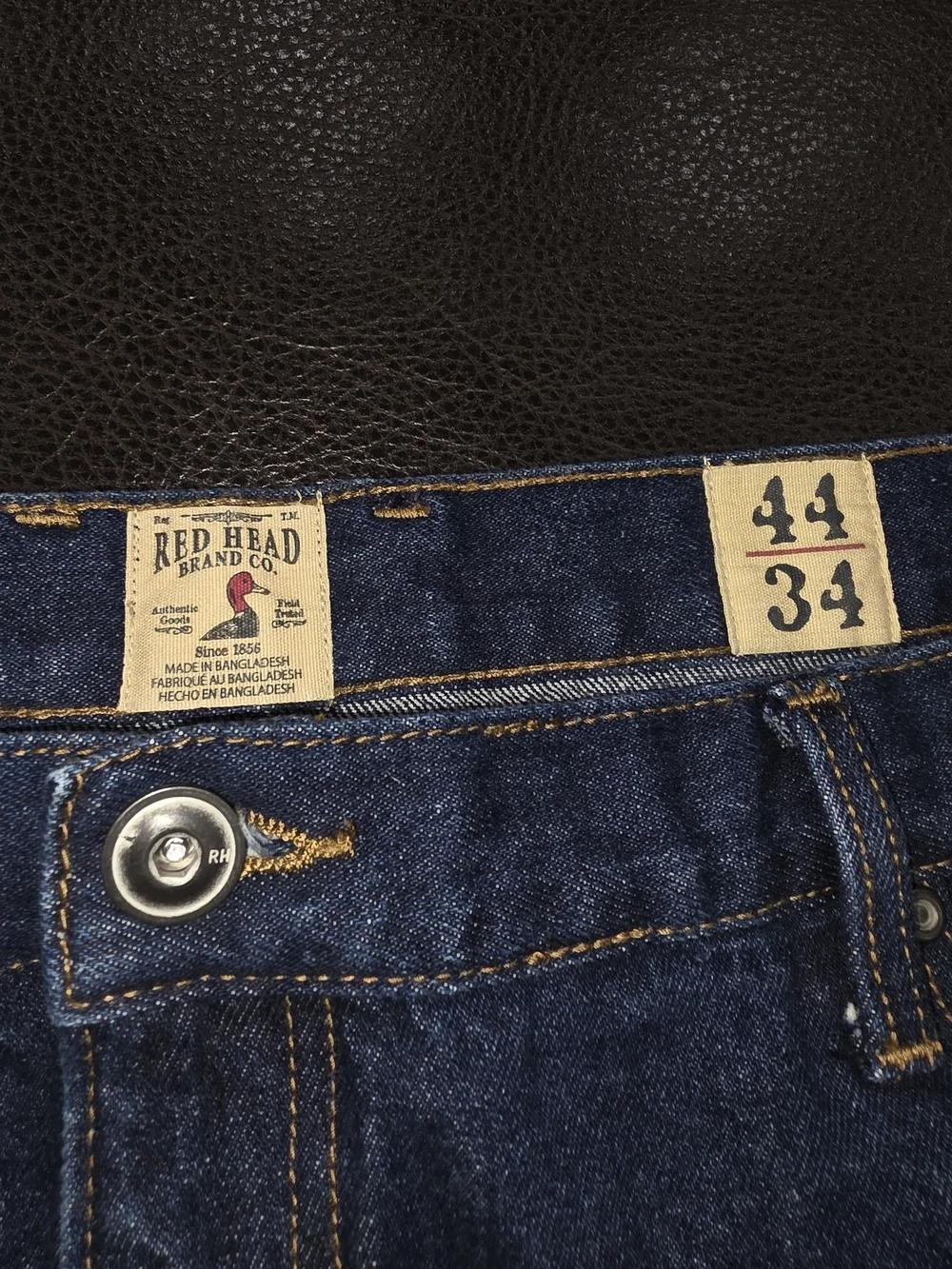 RedHead Lot Of 3 Mens Jeans. Size 44/34. 3 Shades Of Blue.